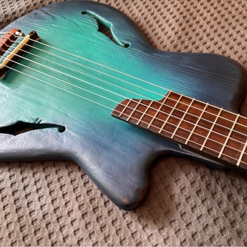 Slim body nylon Jazz Guitar