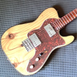 CuNiFe Thinline Knotty Pine Telecaster