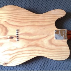CuNiFe Thinline Knotty Pine Telecaster