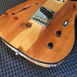 Knotty Pine Custom Shop Thinline Telecaster