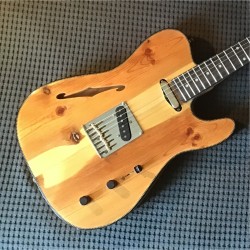 Knotty Pine Custom Shop Thinline Telecaster