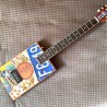 Guitarra Cigar box de 6 cuerdas