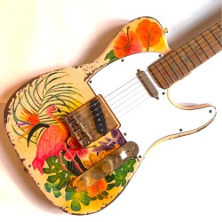 Flamingo Sunset Telecaster