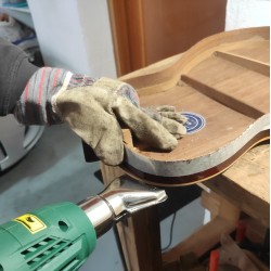 Recuperación guitarra española rota