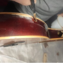 Recuperación guitarra española rota