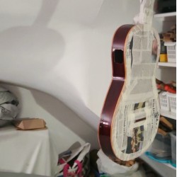 Recuperación guitarra española rota