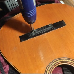 Recuperación guitarra española rota