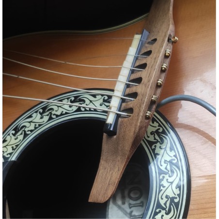 Creación de selleta ajustada de guitarra