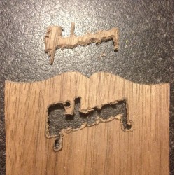 Transformación de pala de guitarra