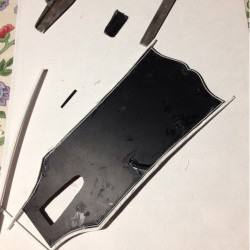 Transformación de pala de guitarra