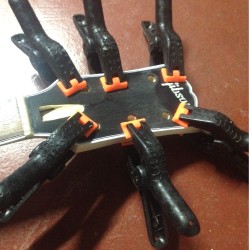 Transformación de pala de guitarra