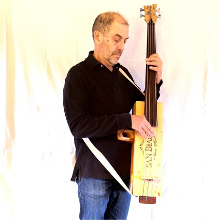 Contrabajo portátil de caja de vino